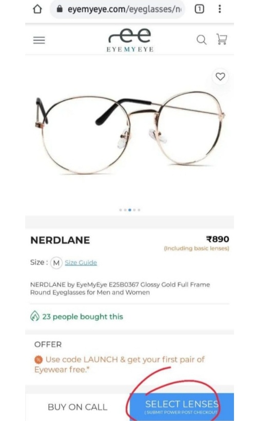 {Loot Free} Get 1 Free Eyeglass / Sunglasses From EyeMyEye {Loot Free} Get 1 Free Eyeglass / Sunglasses From EyeMyEye