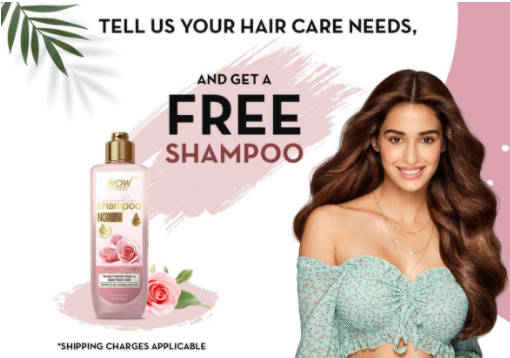 Wow Rose Shampoo Offer